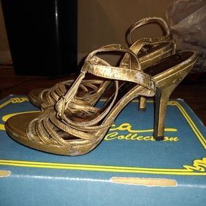 Worthington Gold Heels